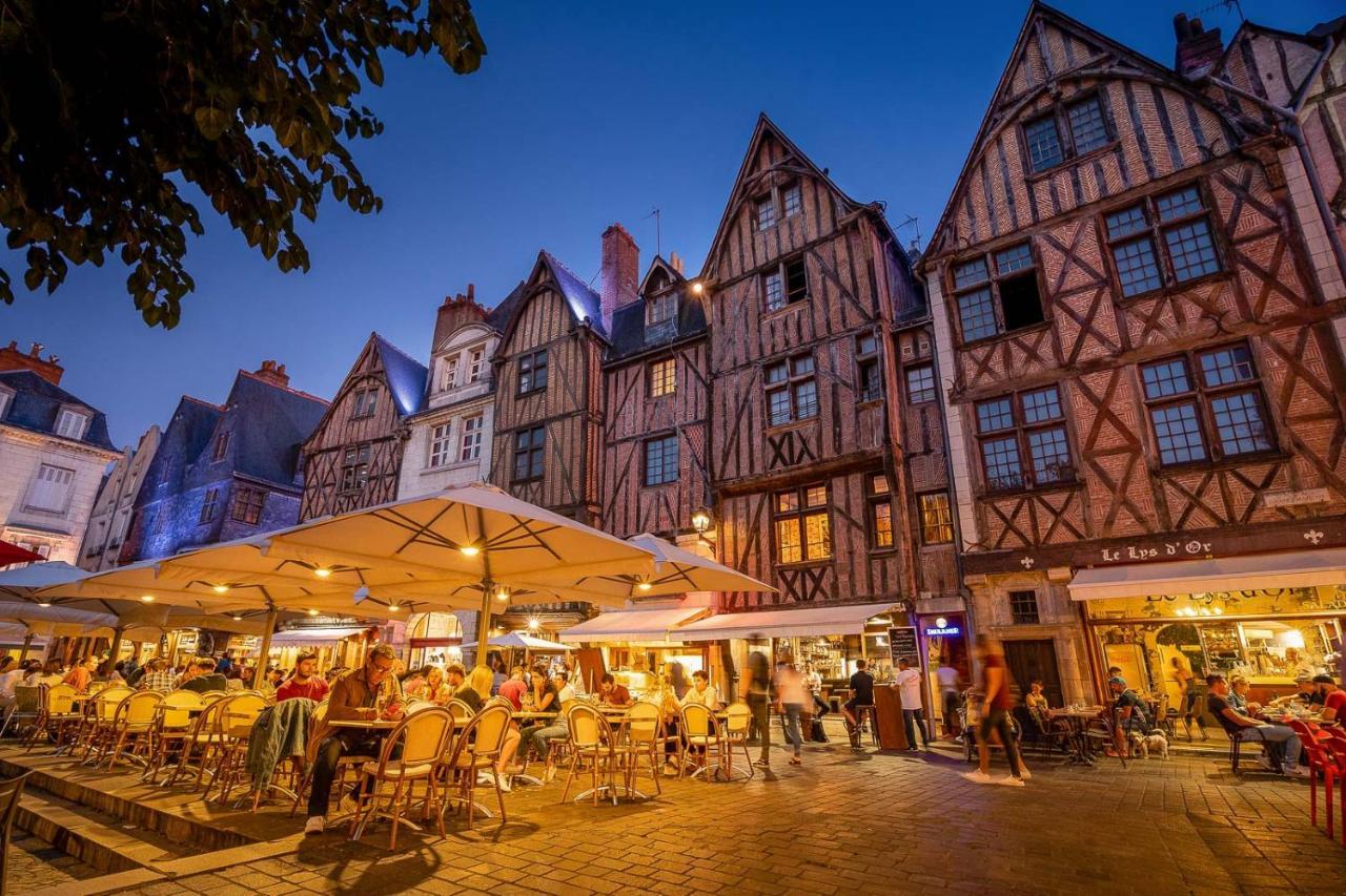 Maison Tourangelle Chic & Cosy Avec Cour 图尔 外观 照片