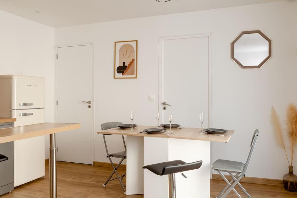 Maison Tourangelle Chic & Cosy Avec Cour 图尔 外观 照片